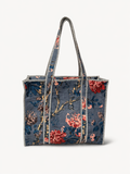 Tote Grande Blue Flowers