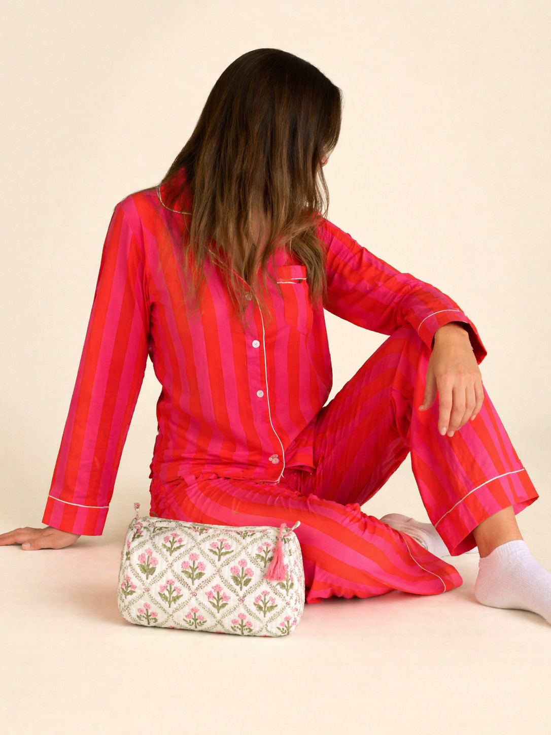 Bundle Mother's Day Coral Stripes