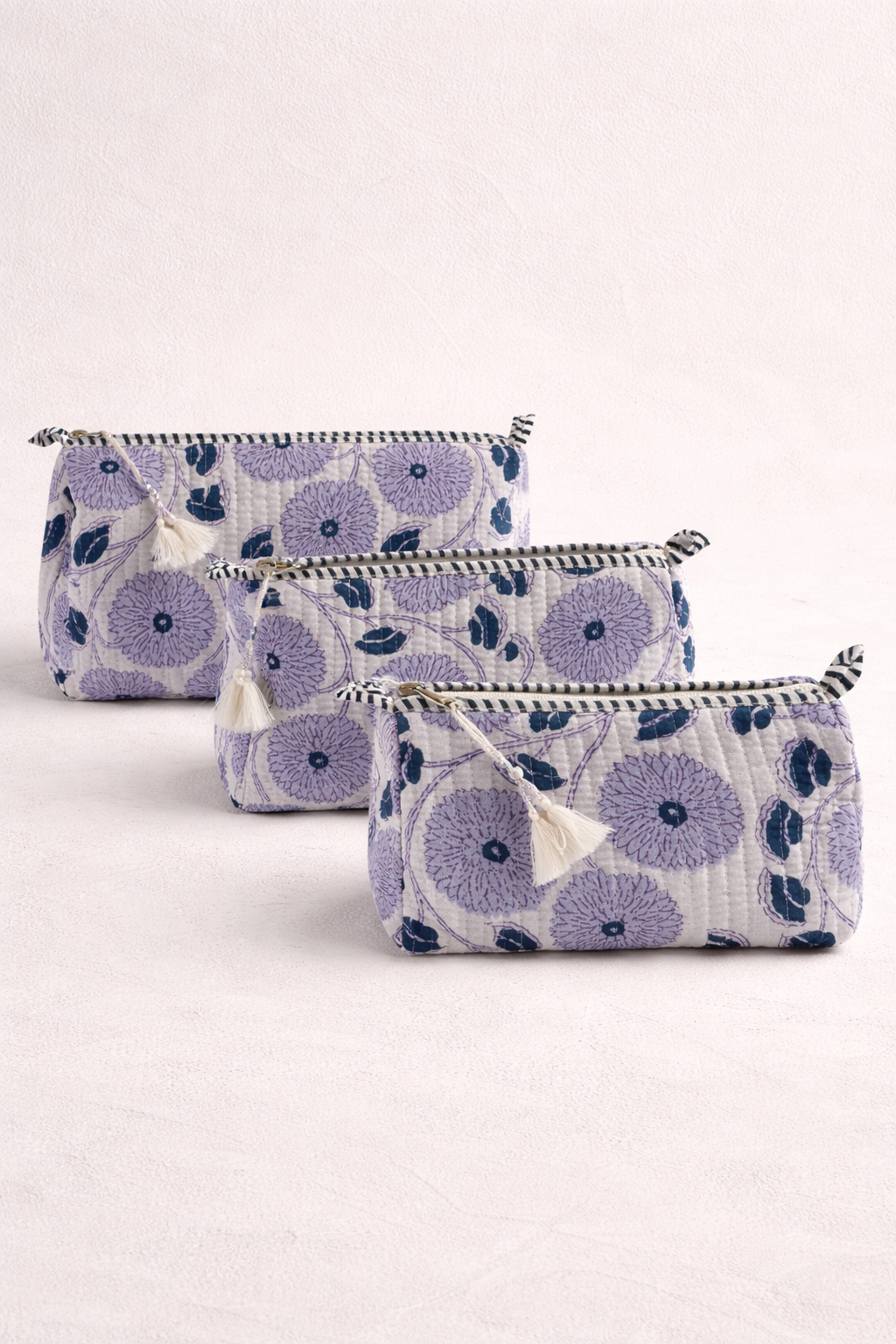 Set 3 Neceseres Violet Meadow