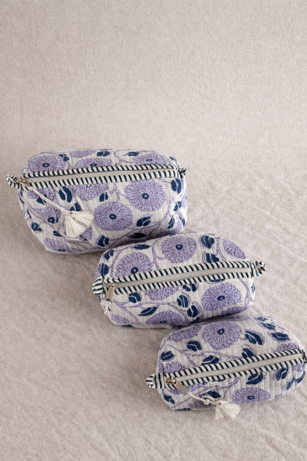 Set 3 Neceseres Violet Meadow