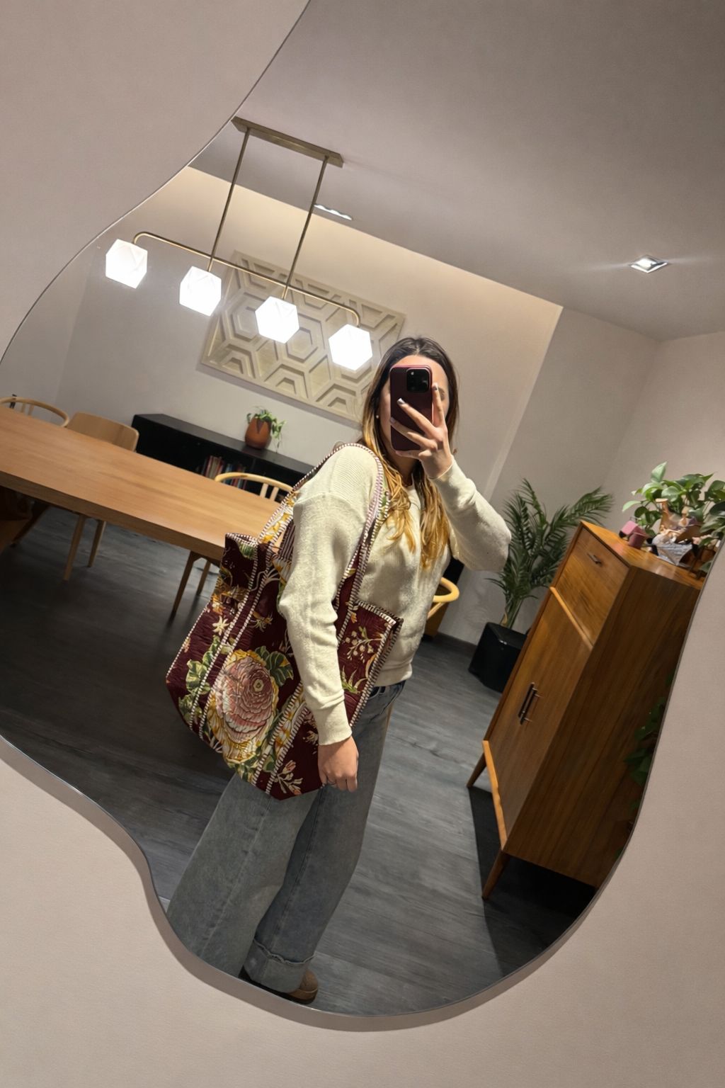 Tote Grande Mulberry Bloom