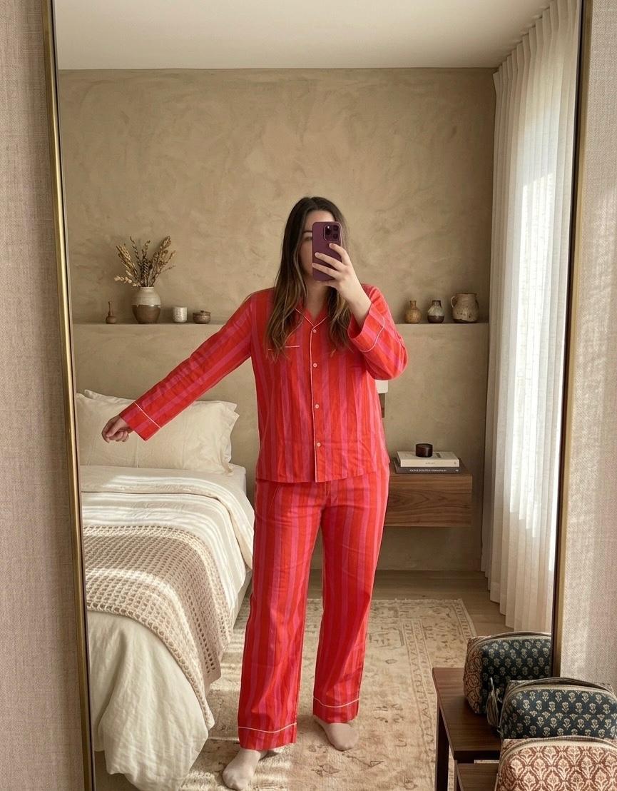 Pijama Coral Stripes
